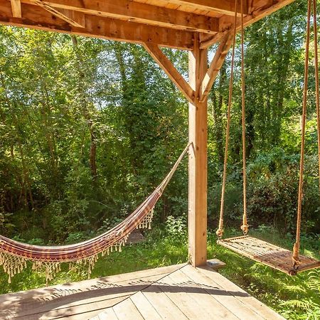 La Cabane Du Moulin Saubion Exteriör bild