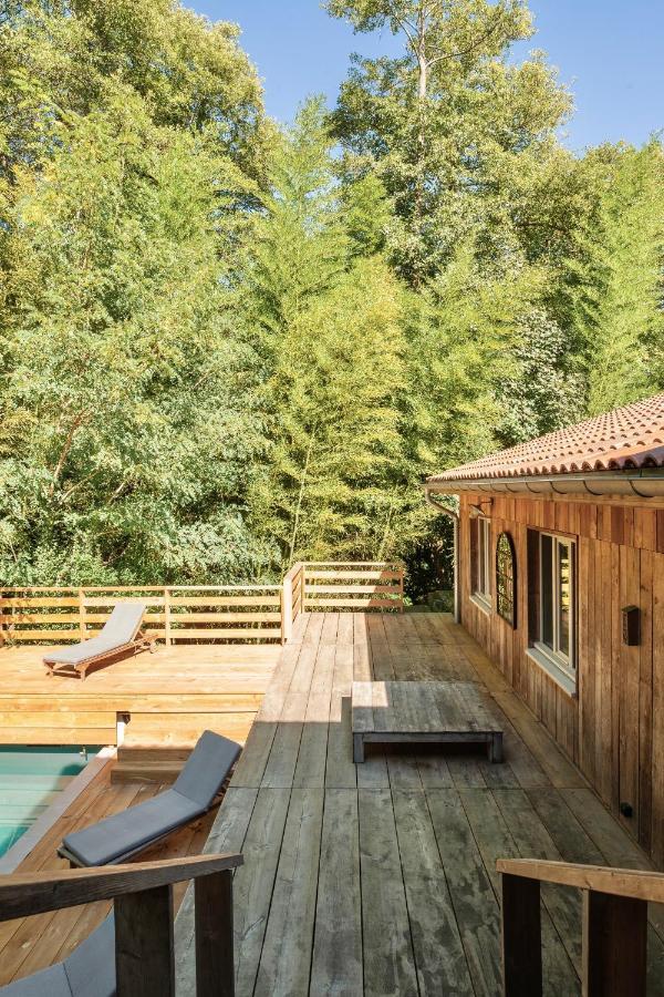 La Cabane Du Moulin Saubion Exteriör bild